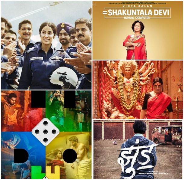 ott release of gunjan saxena, ludo, jhund, laxmmi bomb