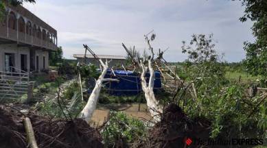 Cyclone Amphan, Cyclone Amphan West Bengal West Bengal Cyclone Amphan, Cyclone Amphan Kolkata, India news, Indian Express