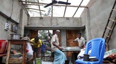Cyclone Amphan, Cyclone Amphan West Bengal, West Bengal borders shut, West Bengal borders closed, India news, Indian Express