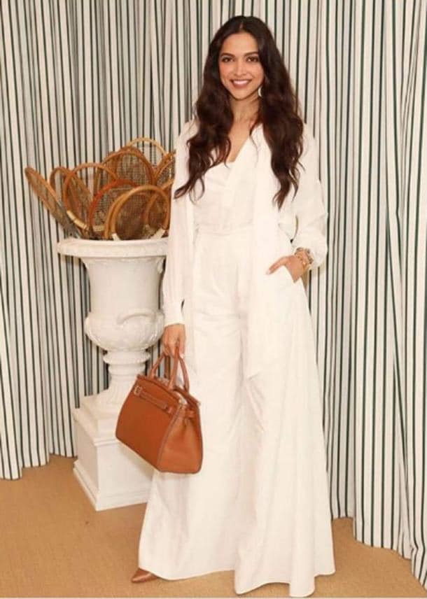 deepika padukone in white kurta