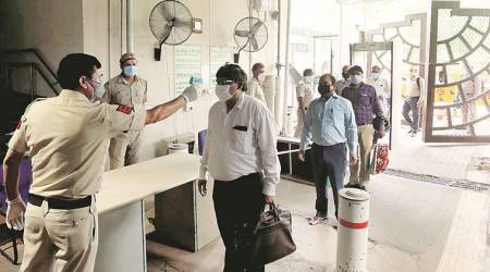 Coronavirus cases, covid 19 outbreak, quarantine centre, Ahmedabad news, Indian express news