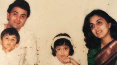 Riddhima Kapoor shares lovely photos of a young Rishi and Neetu Kapoor