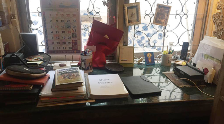 Writers and their workspaces, namita gokhale, Writers and their workspaces namita gokhale, Writers and their workspaces namita gokhale, indian express, indian express news