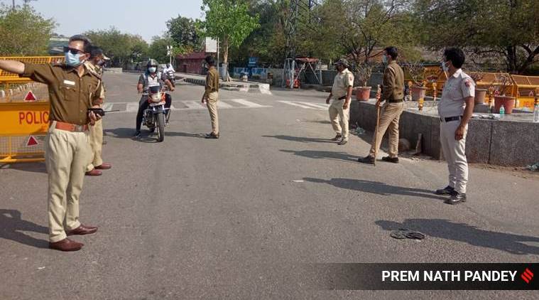 gurgaon lockdown, gurgaon delhi border, delhi border sealed, gurgaon lockdown guidelines, delhi city news, gurgaon news