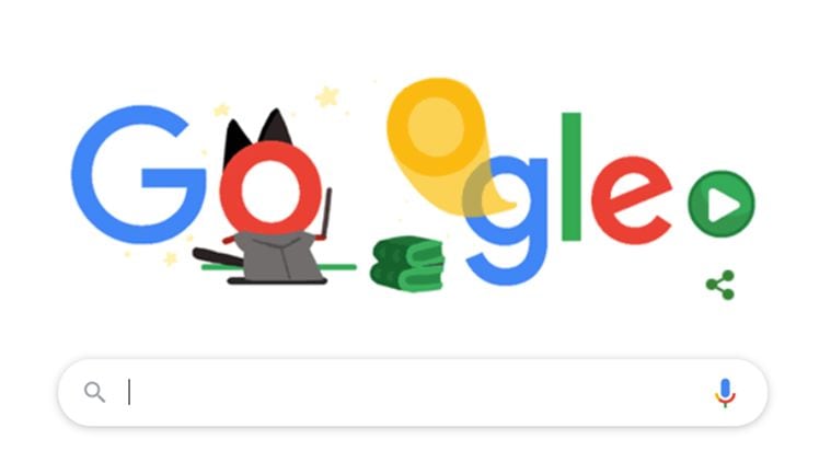 Halloween in May! Google's throwback doodle lets people ...