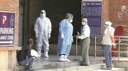 Covid 19 test, coronavirus cases, corona death, Delhi news, Indian express news