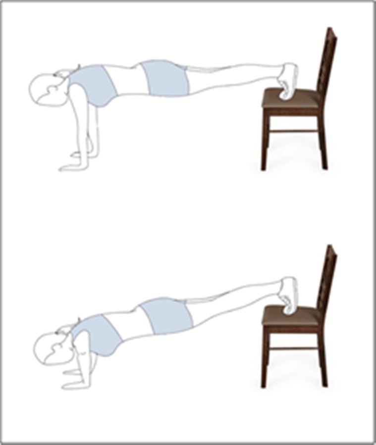 push up workout at home