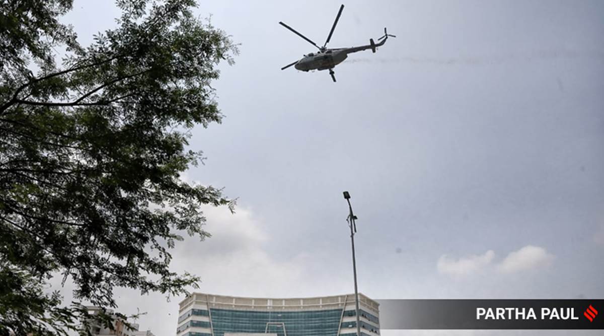 Man trapped on tree for over 12 hours rescued by IAF chopper