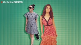 celeb fashion, alia bhatt, karisma kapoor, summer fashion, summer dresses, alia bhatt photos, indian express lifestyle