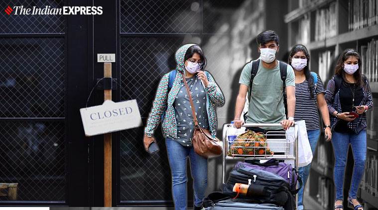 coronavirus lockdown, indians stuck abroad, indians stuck in uae, indians students abroad, plan to bring bacj indians, mea on indians stuck outside, indian express