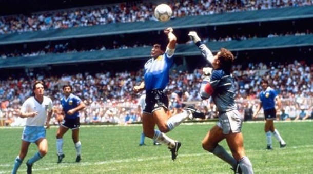 maradona hand of god ap