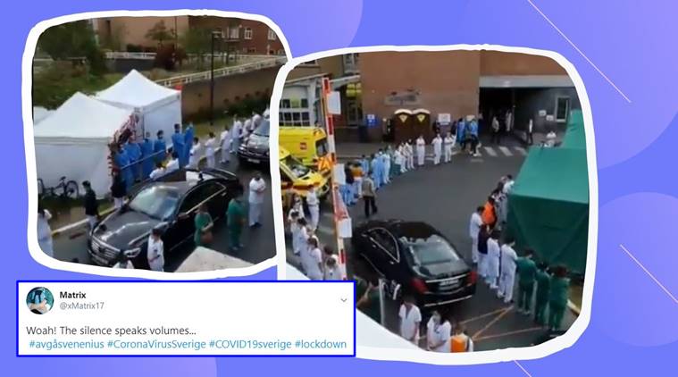‘Silent protest is so powerful’: Belgian medics turn their backs on PM during visit to hospital