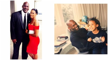 Michael Jordan with his daughter Jasmine (Source: Jasmine Jordan/Instagram)