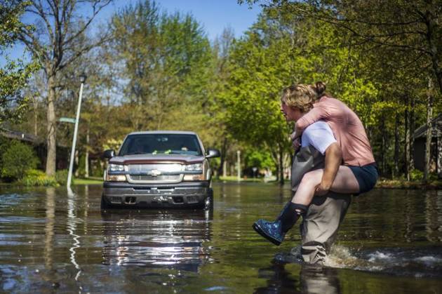 Michigan floods, Michigan flood, floods in Michigan, US floods, World news, Indian Express