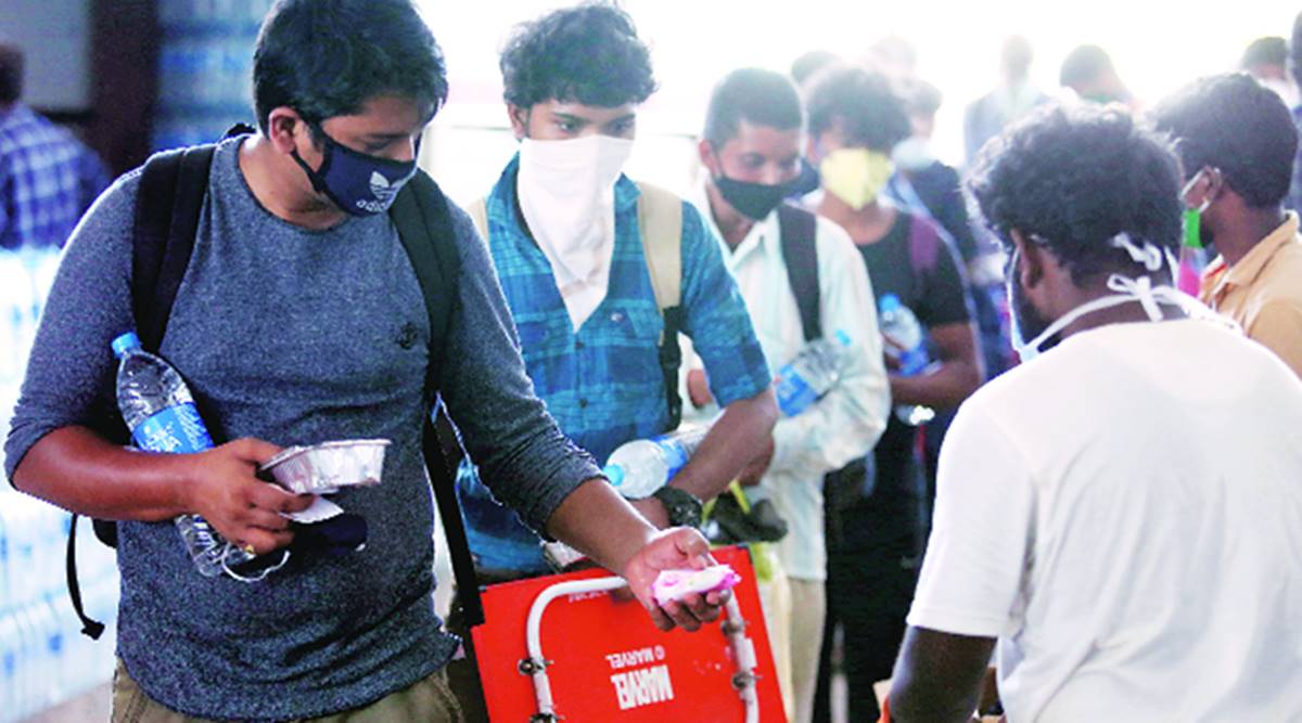 migrant workers, metro project, Ahmedabad news, Gujarat news, Indian express news