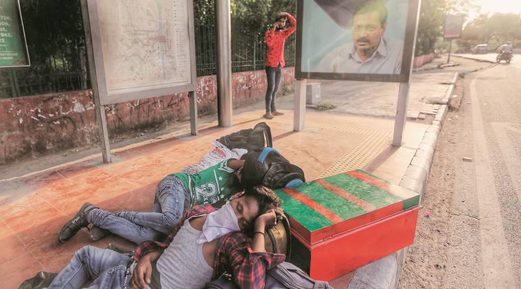 Migrant workers, India lockdown, coronavirus outbreak, Delhi news, Indian express news
