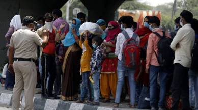 coronavirus, coronavirus news, migrant workers, uttar Pradesh migrants, coronavirus lockdown, delhi news, indian express