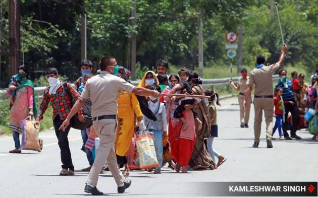 migrant labourers, migrant labourers coronavirus lockdown, India lockdown migrant labourers, migrant labourers lockdown, India news, Indian Express