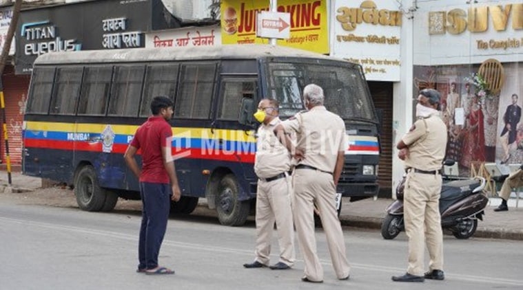 coronavirus, palghar lynching, palghar lynching incident, maharashtra police, maharashtra police assaulted in palghar, indian express news
