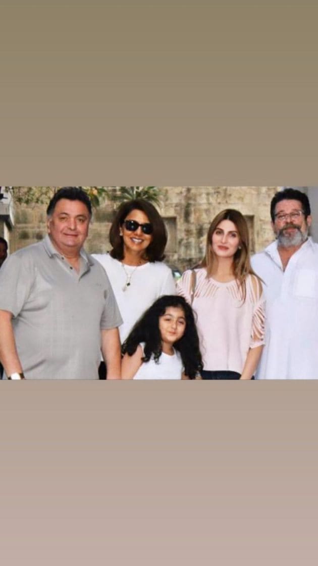 rishi kapoor family photos