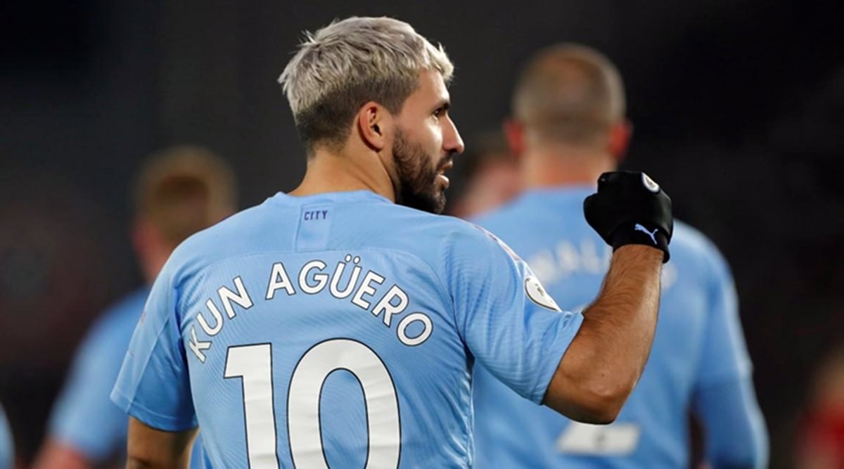 Sergio Aguero and Kevin De Bruyne show off Manchester City's new