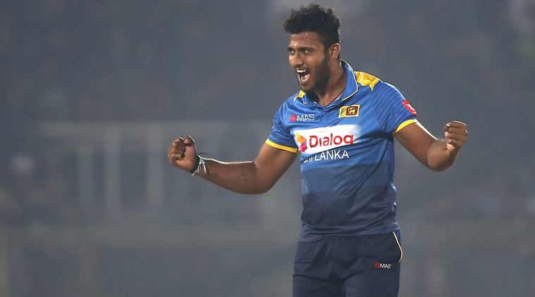 Sri Lanka suspends fast bowler Shehan Madushanka after heroin ...
