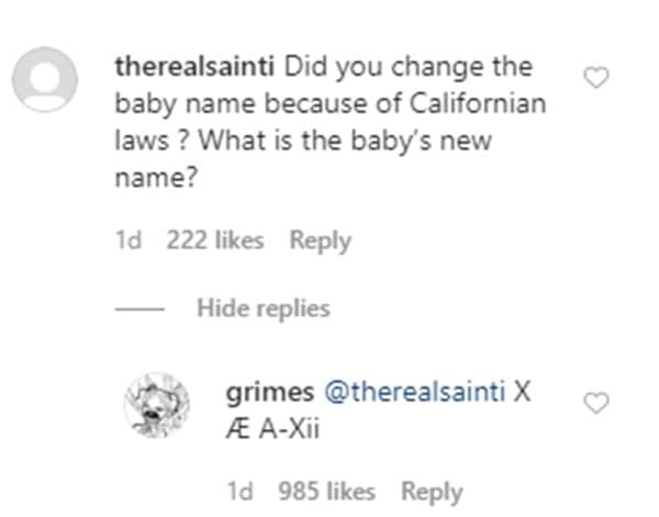 Elon Musk And Grimes Say They Ve Changed Son S Name From X Ae A 12 To X Ae A Xii Trending News The Indian Express