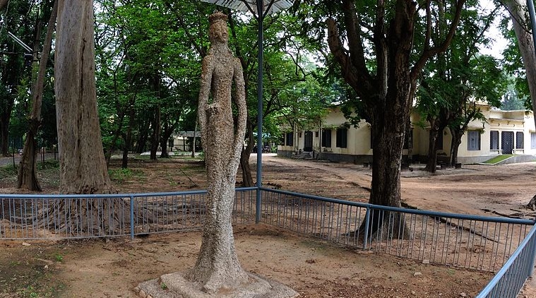 ramkinkar baij, sujata, santiniketan, indianexpress, 