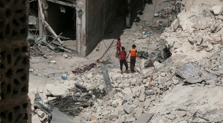Damascus, Moscow accused of 'war crimes' in northwestern Syria