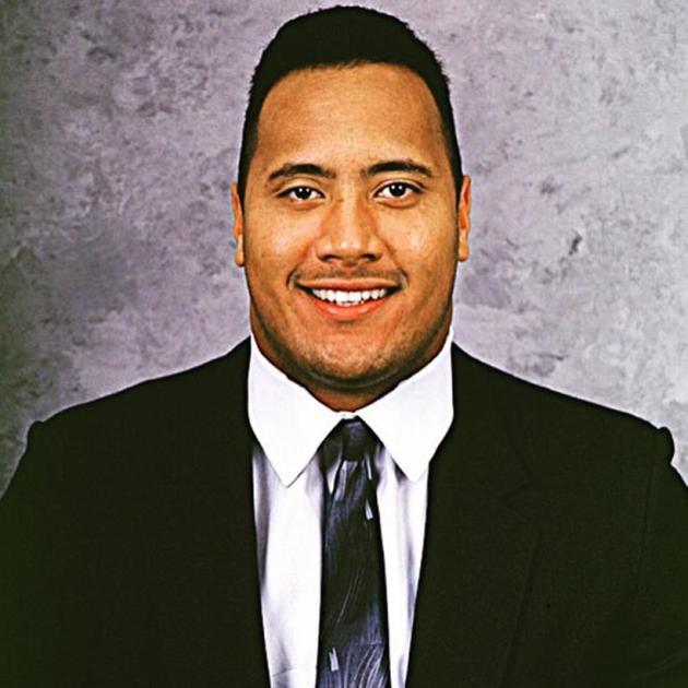 dwayne johnson old photos