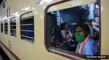 Special train, coronavirus lockdown, Ahmedabad news, gujarat news, indian express news