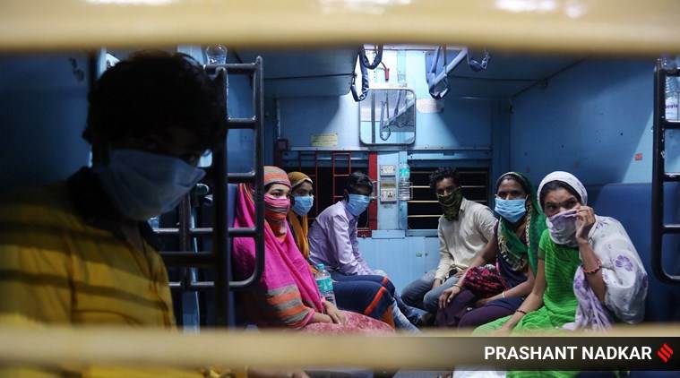 Sonia Gandhi, migrant labourers, migrant labourers return, trains for migrants, Sonia Gandhi on migrant labourers, migrant labourers returning home, coronavirus lockdown, coronavirus India lockdown, India lockdown, India news, Indian Express