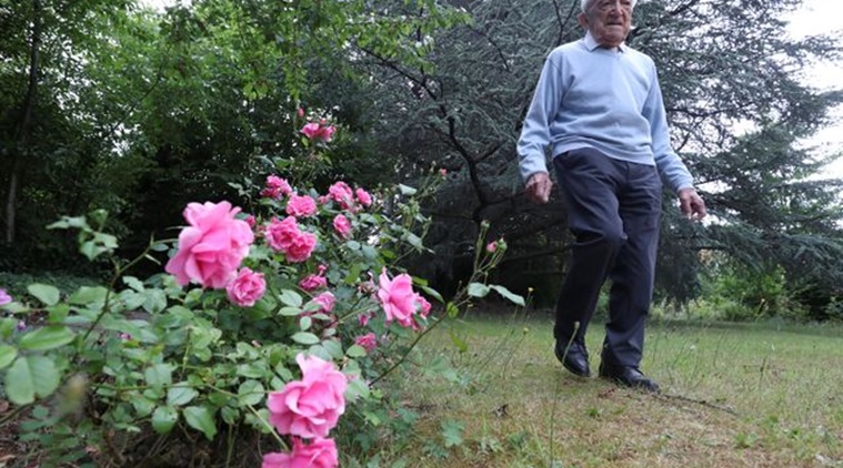 Belgium, 103-year-old marathon runner, COVID-19  research, COVID-19  research marathon, COVID-19  research fund, COVID-19 relief, COVID-19 relief  marathon, Rotselaar, Belgium, Coronavirus, COVID-19 Belgium updates, Trending news, Indian Express news