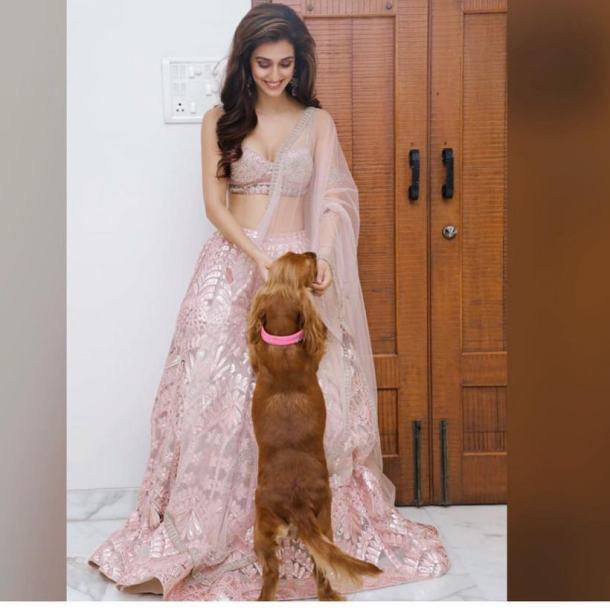 disha patani dog