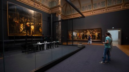 Amsterdam's Rijksmuseum, AP, covid-19, corona, paintings, dutch 16th century painting, indianexpress.com