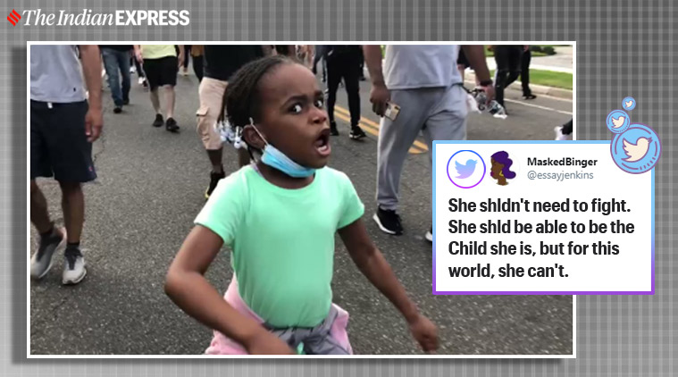 Viral video: Girl hailed as 'icon' after video of her ...