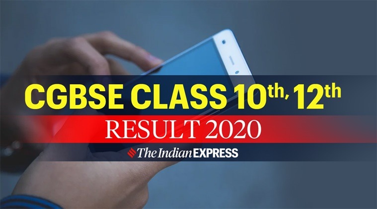 CGBSE 10th, 12th results 2020