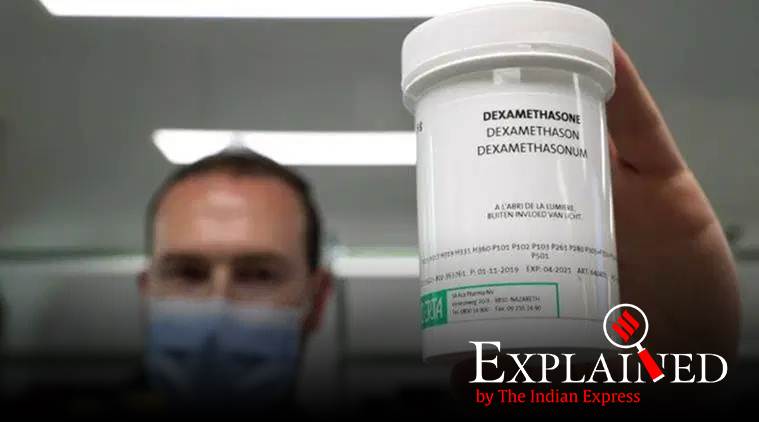 Dexamethasone, Dexamethasone covid treatment, coronavirus treatment, Recovery Trial, indian express