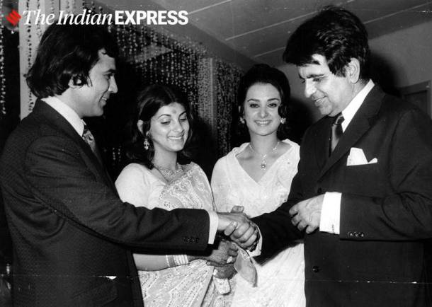 dimple kapadia rajesh khanna dilip kumar saira banu