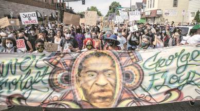 George Floyd protests, eye 2020, sunday eye, indian express, indian express news