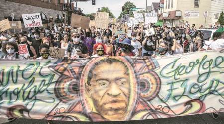 George Floyd protests, eye 2020, sunday eye, indian express, indian express news