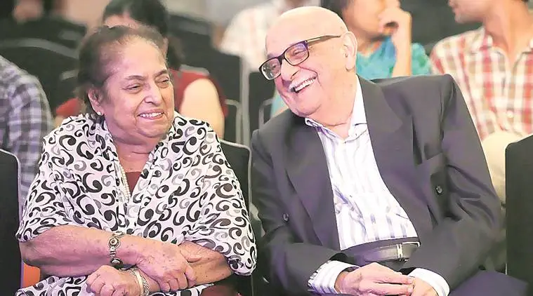 Fali Nariman, Bapsi Nariman died, Nariman household, Justice Rohinton Nariman, Indian express news