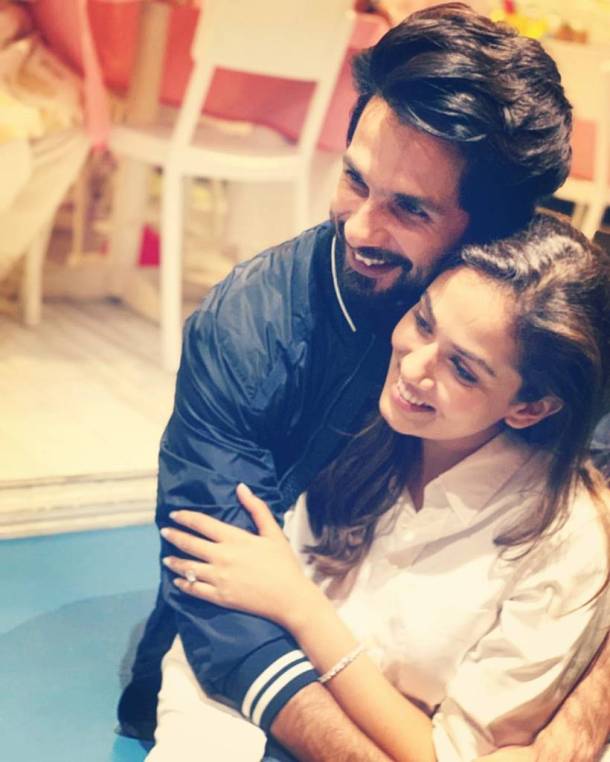 shahid kapoor and mira kapoor father's day