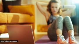 online fitness, workouts online, fitness, Zoom fitness workouts, leher kala column, indian express, indian express news