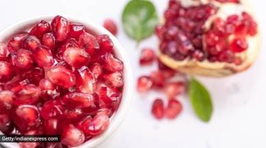 pomegranate for skincare, how does pomegranate help keep the skin healthy, skincare, indian express, indian express news