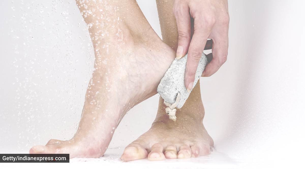 pumice stone, interesting hacks using the pumice stone, life hacks using pumice stones, pumice stones and skincare, indian express, indian express news