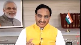 HRD miniter Ramesh Pokhriyal Nishank, Rotary, online education, online school classes, hindi online content, tv education content, education news,