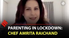 Parenting in lockdown: Chef Amrita Raichand