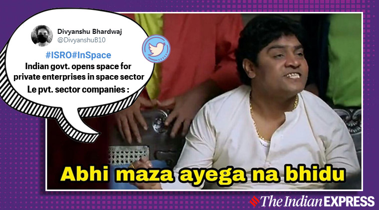 ISRO opens space to private sector, netizens respond with memes
