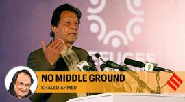 Khaled-Ahmed 759 Imran Khan, imran khan on india china tensions, Khaled Ahmed writes